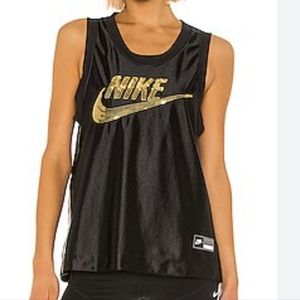 NWT Nike Jersey Glam Dunk Sequined Tank Top